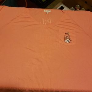 NWOT Red Camel Crop Top
